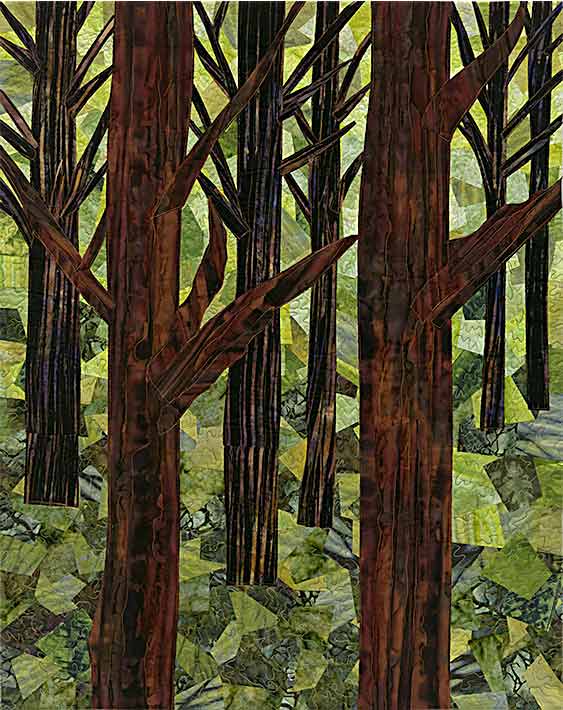 The Forest in Early Spring by Donna Radner