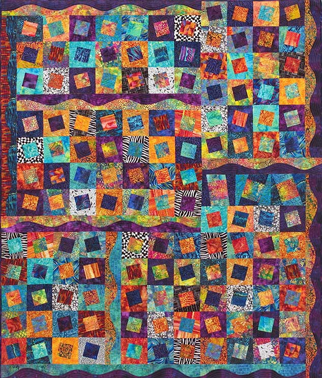 Batik Fiesta by Donna Radner