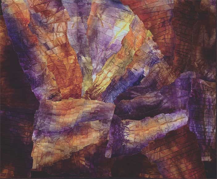 Canyon Abstraction by Donna Radner