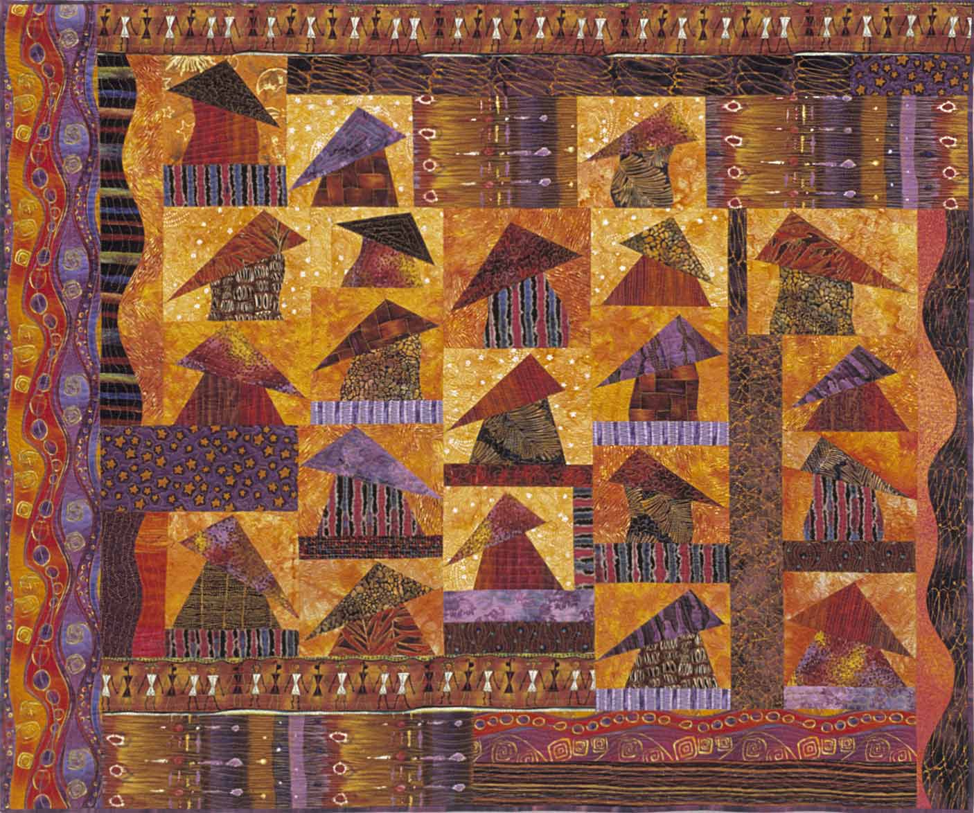 Dancing Houses by Donna Radner