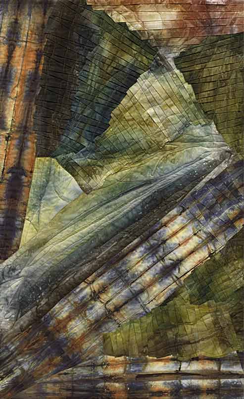 Earth, Water, and Stone 3 by Donna Radner