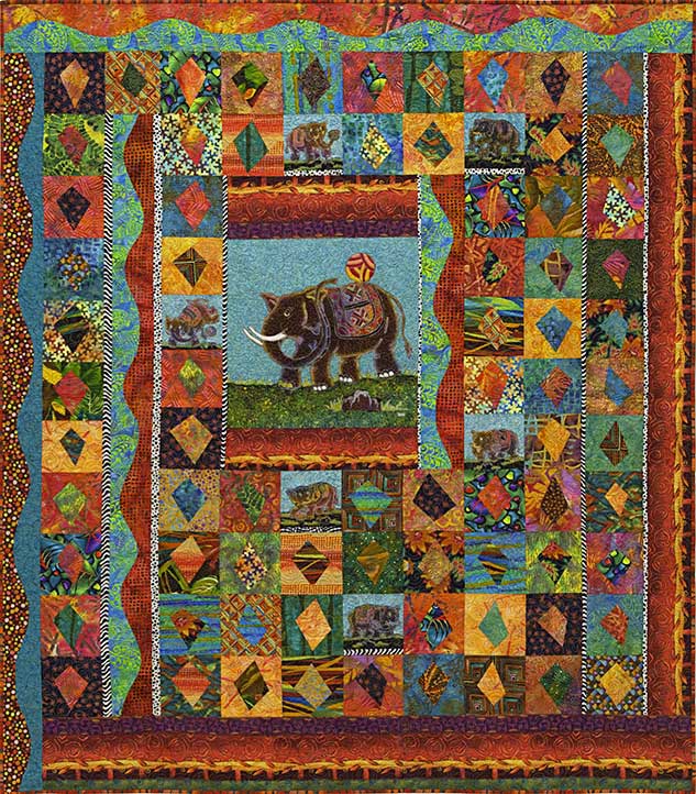 Elephant Walk by Donna Radner