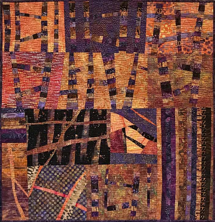 Improv Quilt by Donna Radner