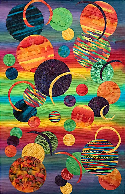 Celestial Orbs 7 by Donna Radner