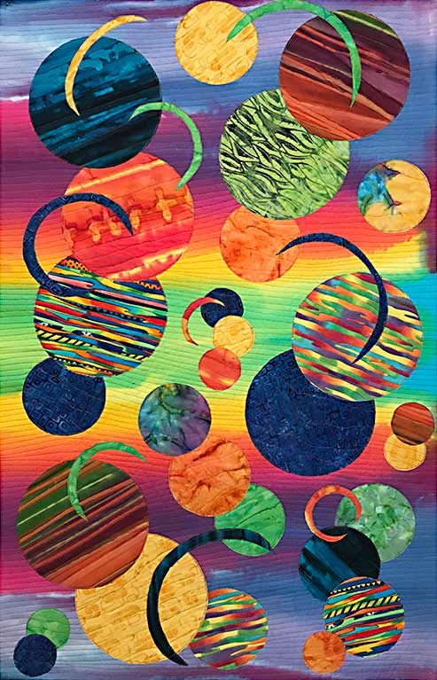 Celestial Orbs 8 by Donna Radner