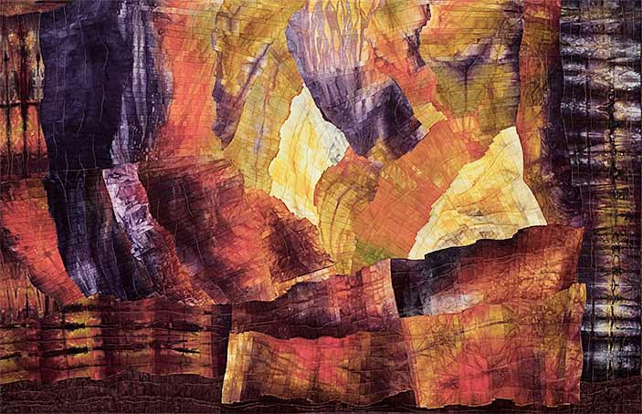 Twisting Canyons 7 by Donna Radner